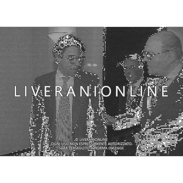 NEG-RETROSPETTIVA MASSIMO MORATTI PRESIDENTE INTER  NELLA FOTO MASSIMO MORATTI IL PRIMO GIORNO IN LEGA CALCIO DA PRESIDENTE INTER NELL\'ANNO 1995 AG ALDO LIVERANI SAS 