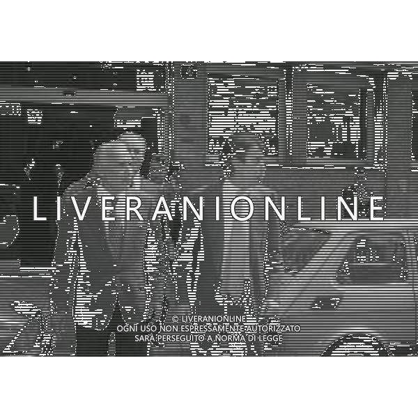NEG-RETROSPETTIVA MASSIMO MORATTI PRESIDENTE INTER  NELLA FOTO MASSIMO MORATTI IL PRIMO GIORNO IN LEGA CALCIO DA PRESIDENTE INTER NELL\'ANNO 1995 CON MICHELE TIGANI AG ALDO LIVERANI SAS 