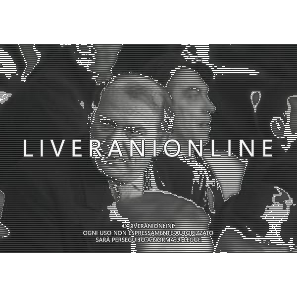 NEG-RETROSPETTIVA MASSIMO MORATTI PRESIDENTE INTER  NELLA FOTO MASSIMO MORATTI PRESIDENTE INTER NELL\'ANNO 1995 CON ERNESTO PELLEGRINI A SAN SIRO PER LA PARITA INTER-BRESCIA AG ALDO LIVERANI SAS  