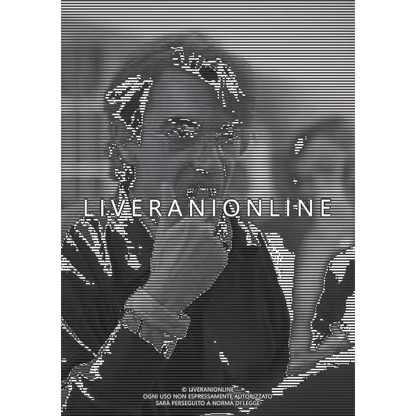 NEG-RETROSPETTIVA MASSIMO MORATTI PRESIDENTE INTER  NELLA FOTO MASSIMO MORATTI PRESIDENTE INTER NELL\'ANNO 1995 ALLA PINETINA AG ALDO LIVERANI SAS 