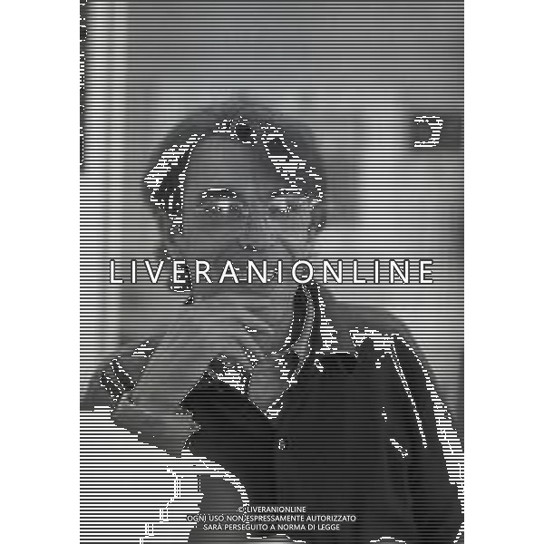 NEG-RETROSPETTIVA MASSIMO MORATTI PRESIDENTE INTER  NELLA FOTO MASSIMO MORATTI PRESIDENTE INTER NELL\'ANNO 1995 ALLA PINETINA AG ALDO LIVERANI SAS 