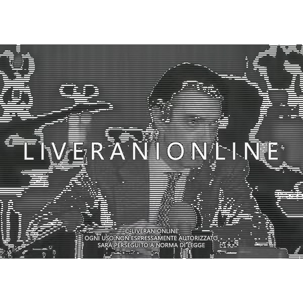NEG-RETROSPETTIVA MASSIMO MORATTI PRESIDENTE INTER  NELLA FOTO MASSIMO MORATTI PRESIDENTE INTER NELL\'ANNO 1995 IN CONFERENZA STAMPA A MILANO SEDE INTER  AG ALDO LIVERANI SAS 