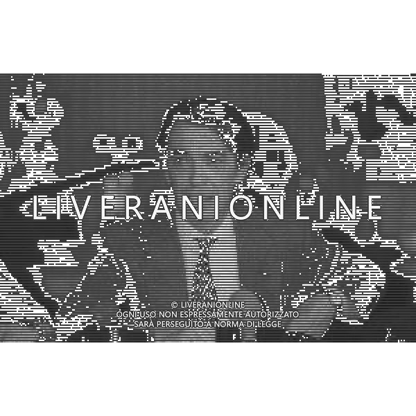 NEG-RETROSPETTIVA MASSIMO MORATTI PRESIDENTE INTER  NELLA FOTO MASSIMO MORATTI PRESIDENTE INTER NELL\'ANNO 1995 IN CONFERENZA STAMPA A MILANO SEDE INTER  AG ALDO LIVERANI SAS 