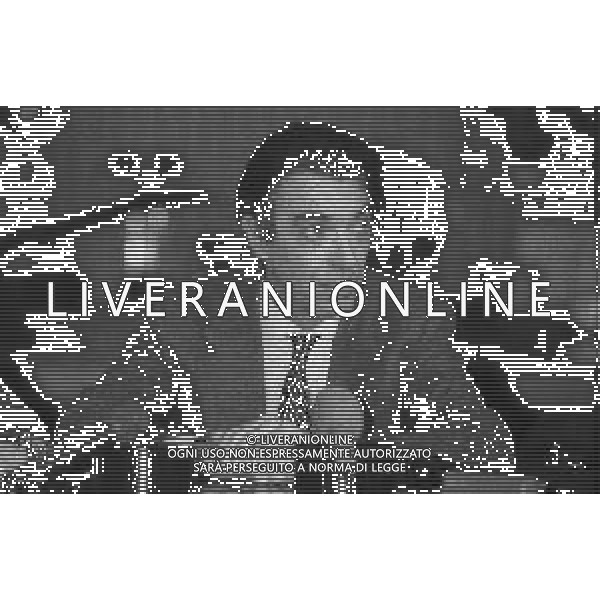 NEG-RETROSPETTIVA MASSIMO MORATTI PRESIDENTE INTER  NELLA FOTO MASSIMO MORATTI PRESIDENTE INTER NELL\'ANNO 1995 IN CONFERENZA STAMPA A MILANO SEDE INTER  AG ALDO LIVERANI SAS 