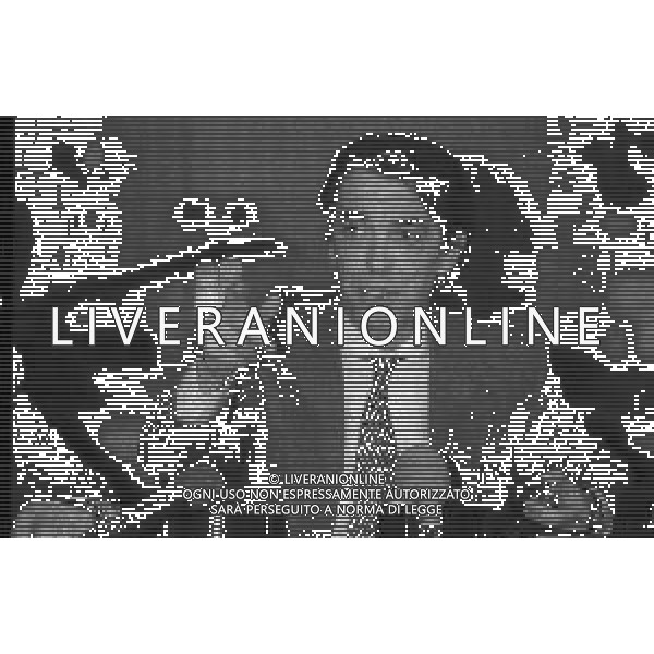 NEG-RETROSPETTIVA MASSIMO MORATTI PRESIDENTE INTER  NELLA FOTO MASSIMO MORATTI PRESIDENTE INTER NELL\'ANNO 1995 IN CONFERENZA STAMPA A MILANO SEDE INTER  AG ALDO LIVERANI SAS 