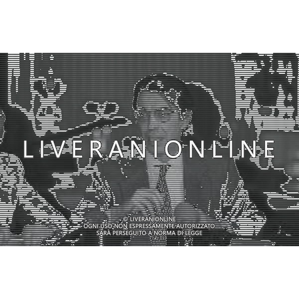 NEG-RETROSPETTIVA MASSIMO MORATTI PRESIDENTE INTER  NELLA FOTO MASSIMO MORATTI PRESIDENTE INTER NELL\'ANNO 1995 IN CONFERENZA STAMPA A MILANO SEDE INTER  AG ALDO LIVERANI SAS 