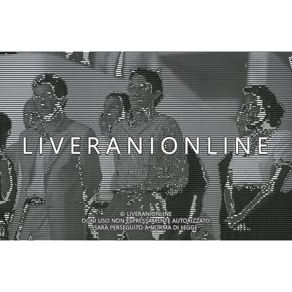 NEG-RETROSPETTIVA MASSIMO MORATTI PRESIDENTE INTER  NELLA FOTO MASSIMO MORATTI PRESIDENTE INTER NELL\'ANNO 1995 A LIVORNO IN TRIBUNA AG ALDO LIVERANI SAS