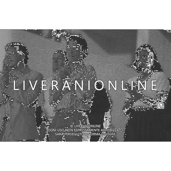 NEG-RETROSPETTIVA MASSIMO MORATTI PRESIDENTE INTER  NELLA FOTO MASSIMO MORATTI PRESIDENTE INTER NELL\'ANNO 1995 A LIVORNO IN TRIBUNA AG ALDO LIVERANI SAS