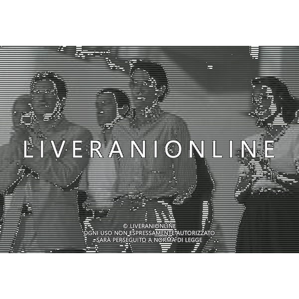 NEG-RETROSPETTIVA MASSIMO MORATTI PRESIDENTE INTER  NELLA FOTO MASSIMO MORATTI PRESIDENTE INTER NELL\'ANNO 1995 A LIVORNO IN TRIBUNA AG ALDO LIVERANI SAS