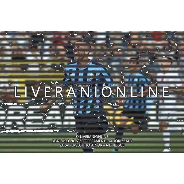 TVRG Franco Lepore (Lecco) esulta dopo il gol dell\'1 a 1 Lecco vs Foggia Lecco 18-06-2023 Stadio Mario Rigamonti - Mario Ceppi Campionato Serie C - finale playoff gara di ritorno foto Roberto Garavaglia/ag. Aldo Liverani sas
