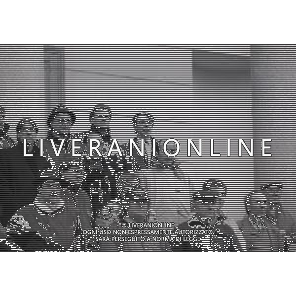 NEG-RETROSPETTIVA MASSIMO MORATTI PRESIDENTE INTER  NELLA FOTO MASSIMO MORATTI PRESIDENTE INTER NELL\'ANNO 1995 ALLA\'ARENA DI MILANO  AG ALDO LIVERANI SAS 