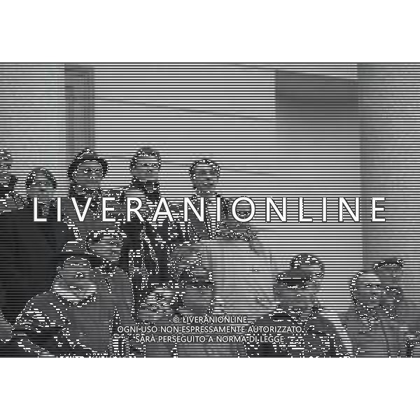 NEG-RETROSPETTIVA MASSIMO MORATTI PRESIDENTE INTER  NELLA FOTO MASSIMO MORATTI PRESIDENTE INTER NELL\'ANNO 1995 ALLA\'ARENA DI MILANO  AG ALDO LIVERANI SAS 