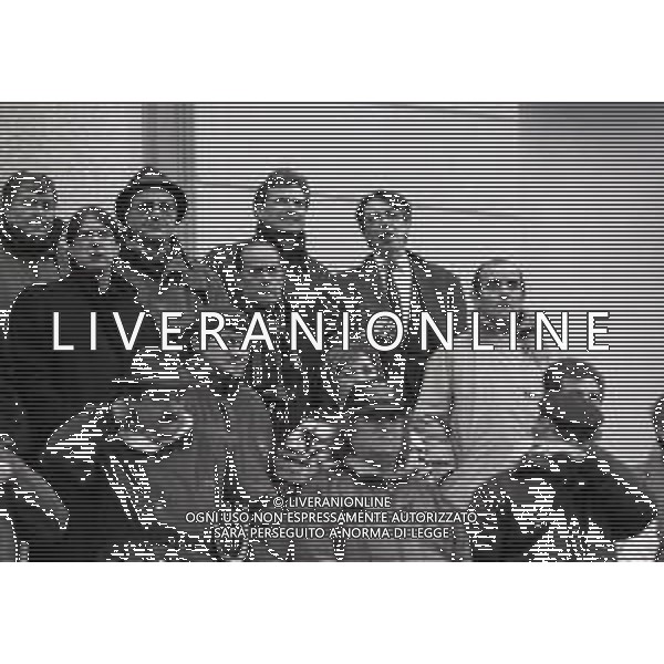 NEG-RETROSPETTIVA MASSIMO MORATTI PRESIDENTE INTER  NELLA FOTO MASSIMO MORATTI PRESIDENTE INTER NELL\'ANNO 1995 ALLA\'ARENA DI MILANO  AG ALDO LIVERANI SAS 