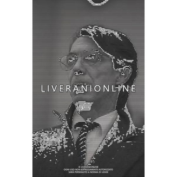 NEG-RETROSPETTIVA MASSIMO MORATTI PRESIDENTE INTER  NELLA FOTO MASSIMO MORATTI PRESIDENTE INTER NELL\'ANNO 1995 ALLA\'ARENA DI MILANO  AG ALDO LIVERANI SAS 