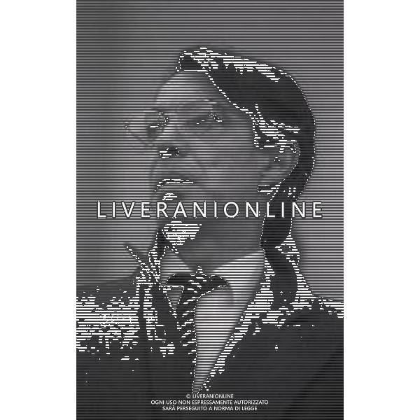 NEG-RETROSPETTIVA MASSIMO MORATTI PRESIDENTE INTER  NELLA FOTO MASSIMO MORATTI PRESIDENTE INTER NELL\'ANNO 1995 ALLA\'ARENA DI MILANO  AG ALDO LIVERANI SAS 