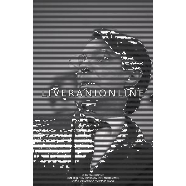 NEG-RETROSPETTIVA MASSIMO MORATTI PRESIDENTE INTER  NELLA FOTO MASSIMO MORATTI PRESIDENTE INTER NELL\'ANNO 1995 ALLA\'ARENA DI MILANO  AG ALDO LIVERANI SAS 