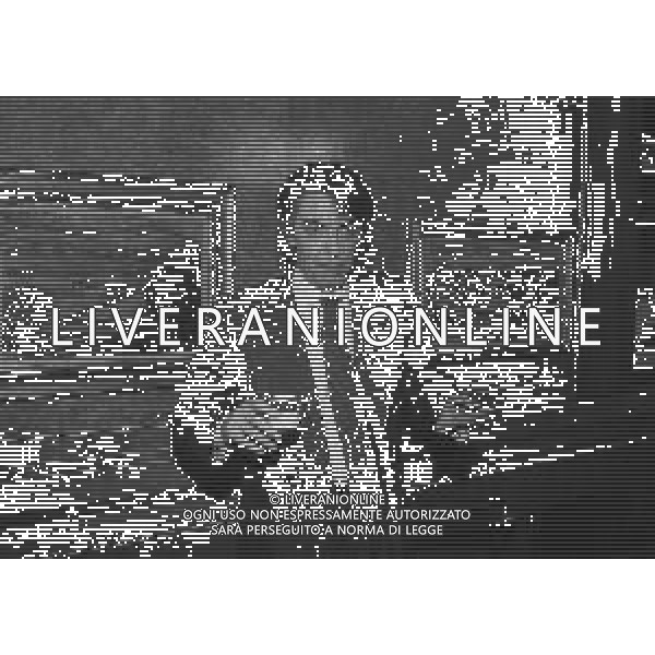 NEG-RETROSPETTIVA MASSIMO MORATTI PRESIDENTE INTER  NELLA FOTO MASSIMO MORATTI PRESIDENTE INTER AL SUO ARRIVO IN SARAS NELL\'ANNO 1995  AG ALDO LIVERANI SAS