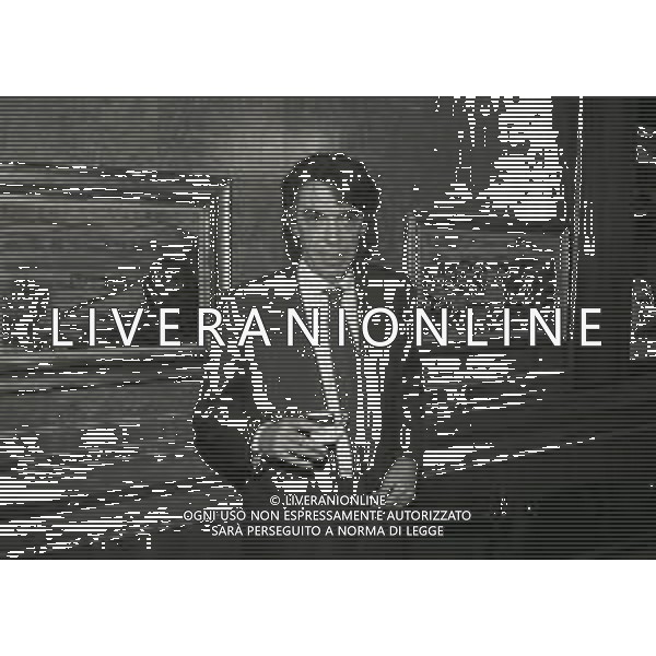 NEG-RETROSPETTIVA MASSIMO MORATTI PRESIDENTE INTER  NELLA FOTO MASSIMO MORATTI PRESIDENTE INTER AL SUO ARRIVO IN SARAS NELL\'ANNO 1995  AG ALDO LIVERANI SAS