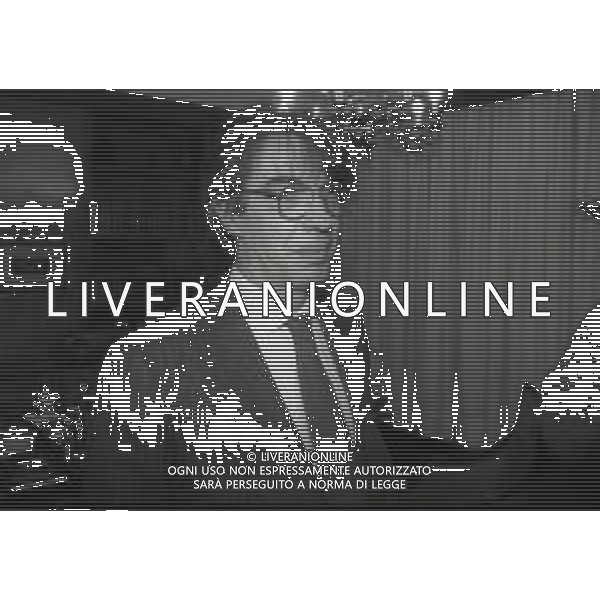 NEG-RETROSPETTIVA MASSIMO MORATTI PRESIDENTE INTER  NELLA FOTO MASSIMO MORATTI PRESIDENTE INTER AL SUO ARRIVO IN SARAS NELL\'ANNO 1995  AG ALDO LIVERANI SAS