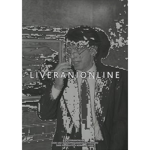 NEG-RETROSPETTIVA MASSIMO MORATTI PRESIDENTE INTER  NELLA FOTO MASSIMO MORATTI PRESIDENTE INTER AL SUO ARRIVO IN SARAS NELL\'ANNO 1995  AG ALDO LIVERANI SAS