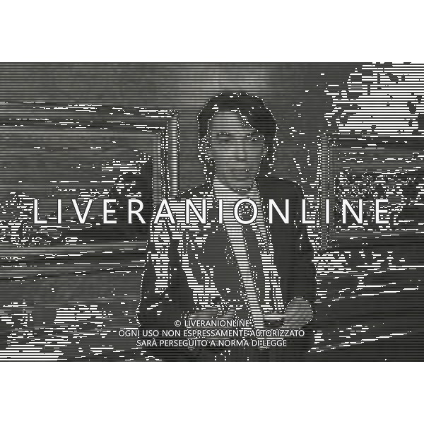 NEG-RETROSPETTIVA MASSIMO MORATTI PRESIDENTE INTER  NELLA FOTO MASSIMO MORATTI PRESIDENTE INTER AL SUO ARRIVO IN SARAS NELL\'ANNO 1995  AG ALDO LIVERANI SAS