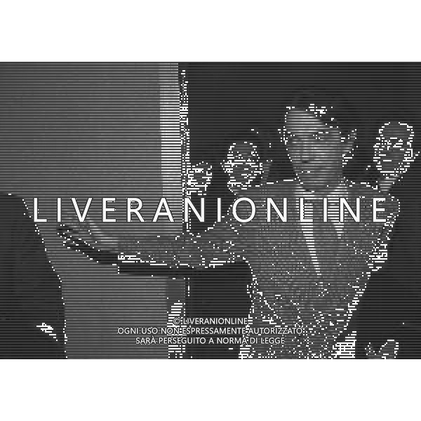 NEG-RETROSPETTIVA MASSIMO MORATTI PRESIDENTE INTER  NELLA FOTO MASSIMO MORATTI PRESIDENTE INTER AL SUO NELL\'ANNO 1995 A SAN SIRO DOPO IL PASSAGGIO DI PROPRIETA\' CON FAMIGLIA PELLEGRINI AG ALDO LIVERANI SAS