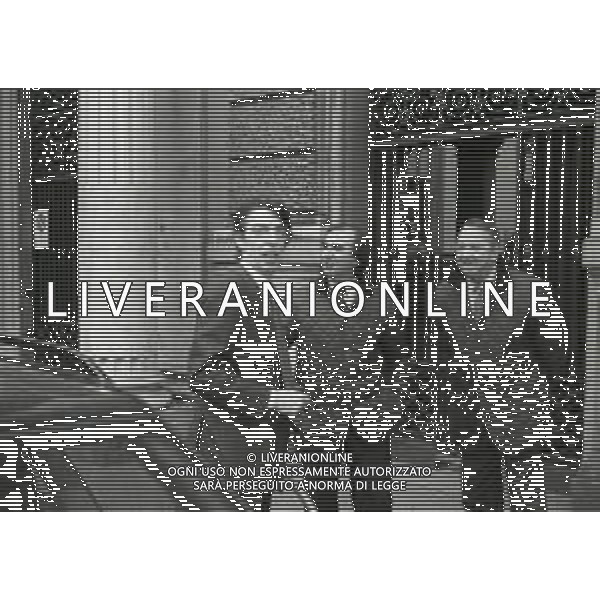 NEG-RETROSPETTIVA MASSIMO MORATTI PRESIDENTE INTER  NELLA FOTO MASSIMO MORATTI PRESIDENTE INTER AL NELL\'ANNO 1995 IN SEDE IL PRIMO GIORNO DA PRESIDENTE AG ALDO LIVERANI SAS 