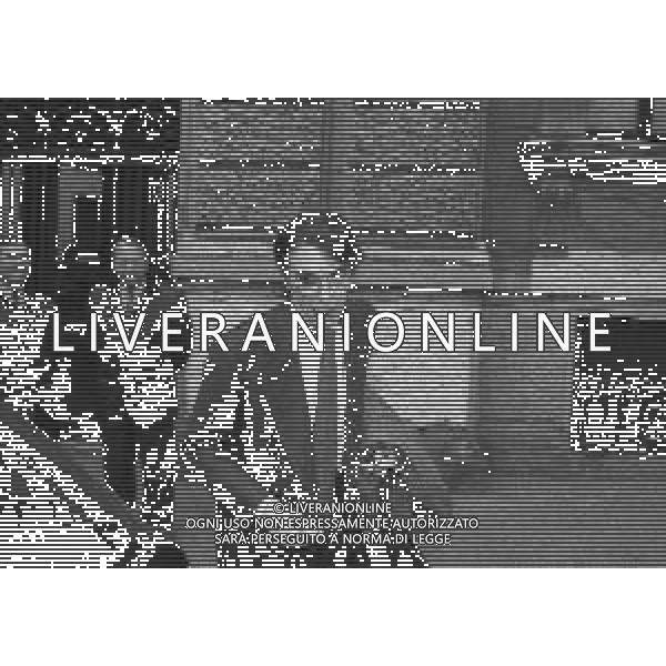 NEG-RETROSPETTIVA MASSIMO MORATTI PRESIDENTE INTER  NELLA FOTO MASSIMO MORATTI PRESIDENTE INTER AL NELL\'ANNO 1995 IN SEDE IL PRIMO GIORNO DA PRESIDENTE AG ALDO LIVERANI SAS 
