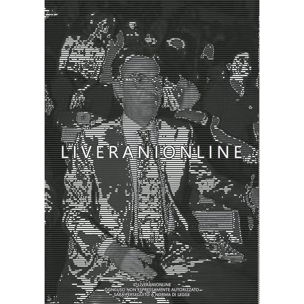 NEG-RETROSPETTIVA MASSIMO MORATTI PRESIDENTE INTER  NELLA FOTO MASSIMO MORATTI PRESIDENTE INTER NELL\'ANNO 1995  AG ALDO LIVERANI SAS