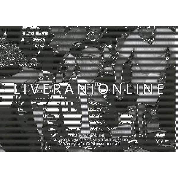 NEG-RETROSPETTIVA MASSIMO MORATTI PRESIDENTE INTER  NELLA FOTO MASSIMO MORATTI PRESIDENTE INTER NELL\'ANNO 1995  AG ALDO LIVERANI SAS