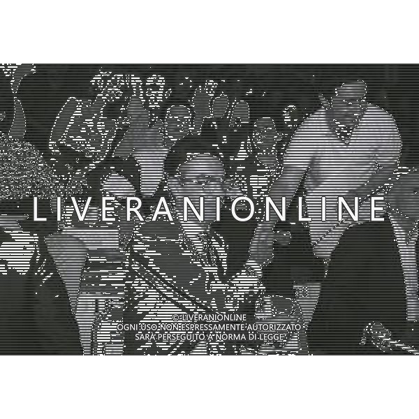 NEG-RETROSPETTIVA MASSIMO MORATTI PRESIDENTE INTER  NELLA FOTO MASSIMO MORATTI PRESIDENTE INTER NELL\'ANNO 1995  AG ALDO LIVERANI SAS