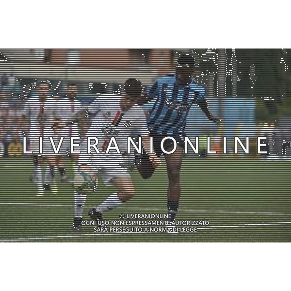 TVRG Daniele Iacoponi (Foggia) e Doudou Mangni (Lecco) Lecco vs Foggia Lecco 18-06-2023 Stadio Mario Rigamonti - Mario Ceppi Campionato Serie C - finale playoff gara di ritorno foto Roberto Garavaglia/ag. Aldo Liverani sas / AGENZIA ALDO LIVERANI SAS