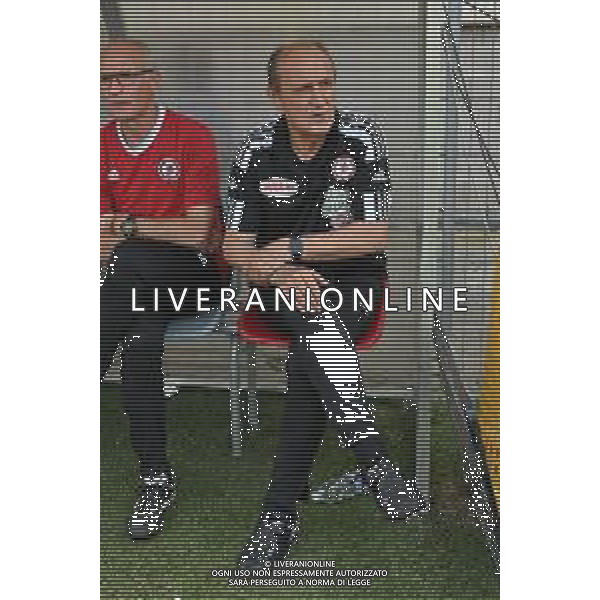 TVRG Delio Rossi allenatore Foggia Lecco vs Foggia Lecco 18-06-2023 Stadio Mario Rigamonti - Mario Ceppi Campionato Serie C - finale playoff gara di ritorno foto Roberto Garavaglia/ag. Aldo Liverani sas / AGENZIA ALDO LIVERANI SAS