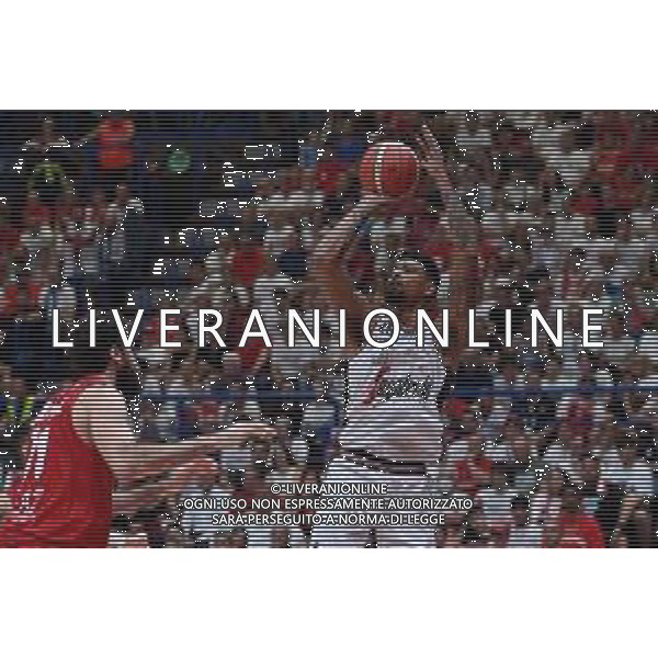 TVRG Jordan Mickey (Virtus Bologna) EA7 Emporio Armani Milano vs Virtus Segafredo Bologna Assago (MI) 19-06-2023 Mediolanum Forum Playoff Campionato Serie A UnipolSai Gara 5 finale scudetto foto Roberto Garavaglia/ag. Aldo Liverani sas / AGENZIA ALDO LIVERANI SAS