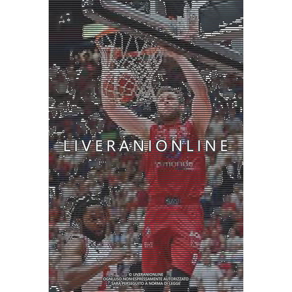 TVRG Nicolo\' Melli (Olimpia Milano) EA7 Emporio Armani Milano vs Virtus Segafredo Bologna Assago (MI) 19-06-2023 Mediolanum Forum Playoff Campionato Serie A UnipolSai Gara 5 finale scudetto foto Roberto Garavaglia/ag. Aldo Liverani sas / AGENZIA ALDO LIVERANI SAS