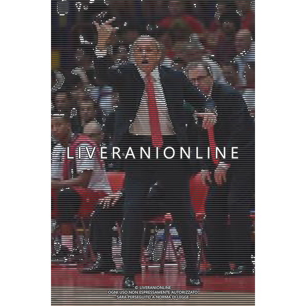TVRG Ettore Messina allenatore Olimpia Milano EA7 Emporio Armani Milano vs Virtus Segafredo Bologna Assago (MI) 19-06-2023 Mediolanum Forum Playoff Campionato Serie A UnipolSai Gara 5 finale scudetto foto Roberto Garavaglia/ag. Aldo Liverani sas / AGENZIA ALDO LIVERANI SAS