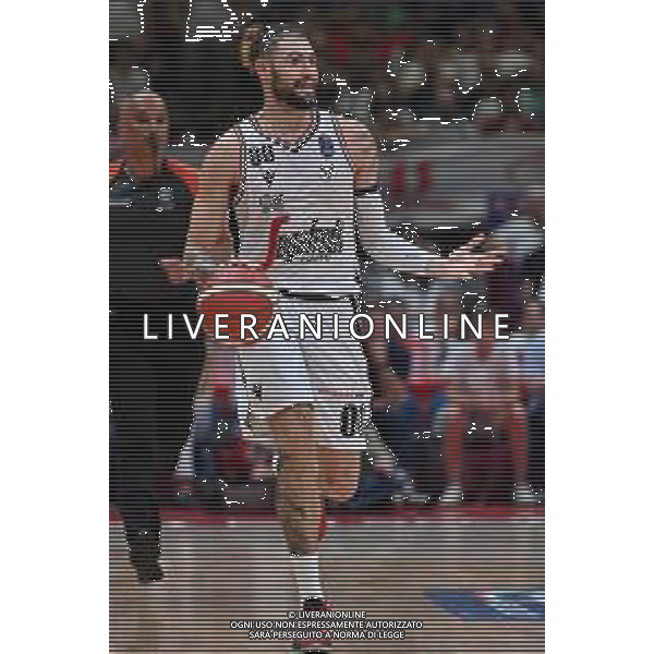 TVRG Isaia Cordinier (Virtus Bologna) EA7 Emporio Armani Milano vs Virtus Segafredo Bologna Assago (MI) 19-06-2023 Mediolanum Forum Playoff Campionato Serie A UnipolSai Gara 5 finale scudetto foto Roberto Garavaglia/ag. Aldo Liverani sas / AGENZIA ALDO LIVERANI SAS
