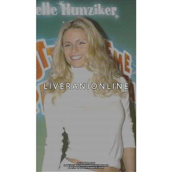 MILANO 24-11-05 CINEMA APOLLO PRESENTAZIONE SPETTACOLO TEATRALE \'TUTTI INSIEME APPASSIONATAMENTE\' NELLA FOTO: HUNZIKER MICHELLE PH: CAPRA/LIVERANI