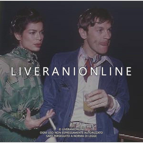 DIAP-RETROSPETTIVA HELMUT BERGER ATTORE NELLA FOTO HELMUT BERGER CON BIANCA JAGGER CANNES IL 1-05-1975 AG ALDO LIVERANI SAS  
