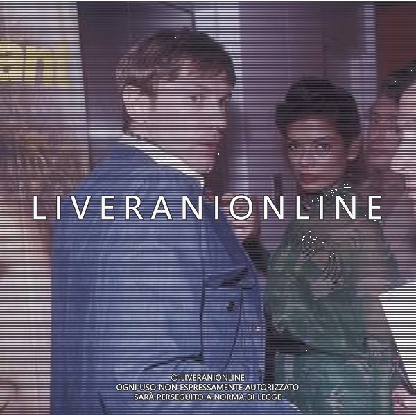 DIAP-RETROSPETTIVA HELMUT BERGER ATTORE NELLA FOTO HELMUT BERGER CON BIANCA JAGGER CANNES IL 1-05-1975 AG ALDO LIVERANI SAS  