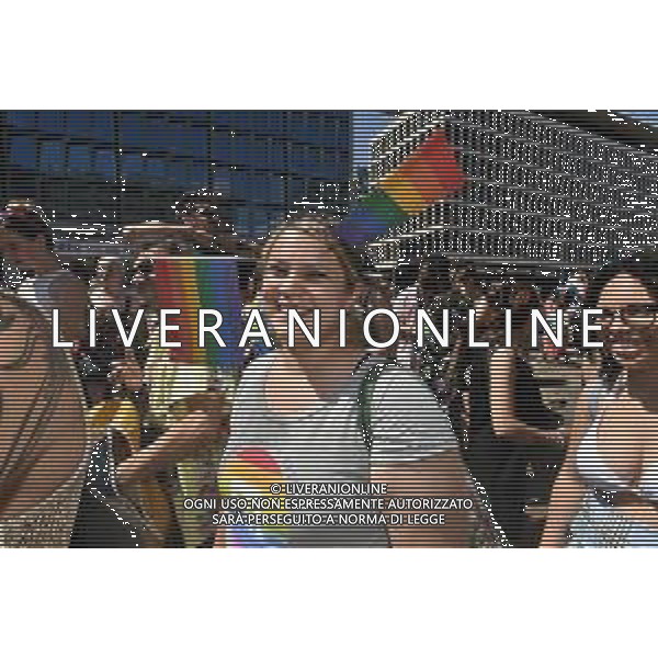 TVRG Milano Pride Parade Milano 24-06-2023 La parata del Milano Pride foto Roberto Garavaglia/ag. Aldo Liverani sas/ AGENZIA ALDO LIVERANI SAS