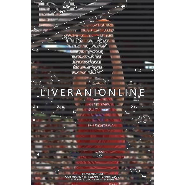TVRG Kyle Hines (Olimpia Milano) EA7 Emporio Armani Milano vs Virtus Segafredo Bologna Assago (MI) 23-06-2023 Mediolanum Forum Playoff Campionato Serie A UnipolSai Gara 7 finale scudetto foto Roberto Garavaglia/ag. Aldo Liverani sas