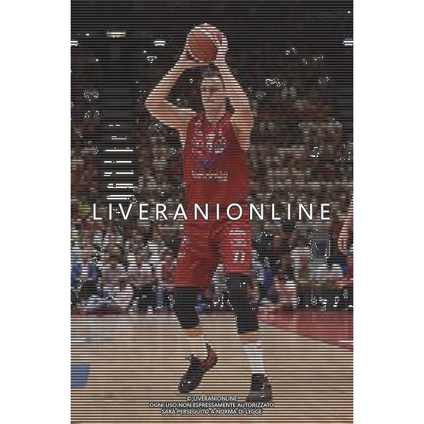 TVRG Johannes Voigtmann (Olimpia Milano) EA7 Emporio Armani Milano vs Virtus Segafredo Bologna Assago (MI) 23-06-2023 Mediolanum Forum Playoff Campionato Serie A UnipolSai Gara 7 finale scudetto foto Roberto Garavaglia/ag. Aldo Liverani sas
