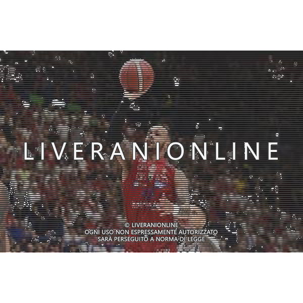 TVRG Shabazz Napier (Olimpia Milano) EA7 Emporio Armani Milano vs Virtus Segafredo Bologna Assago (MI) 23-06-2023 Mediolanum Forum Playoff Campionato Serie A UnipolSai Gara 7 finale scudetto foto Roberto Garavaglia/ag. Aldo Liverani sas