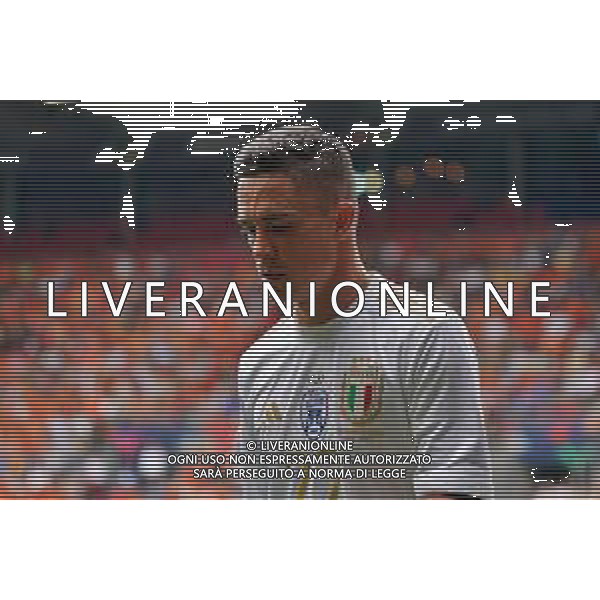 Giacomo Raspadori (Italy) during the UEFA Nations League 2022/23 match between Netherland and Italy at FC Twente Stadium on June 18, 2023 in Enschede, Netherland. Photo by Emmanuele Mastrodonato/ag. Aldo Liverani sas