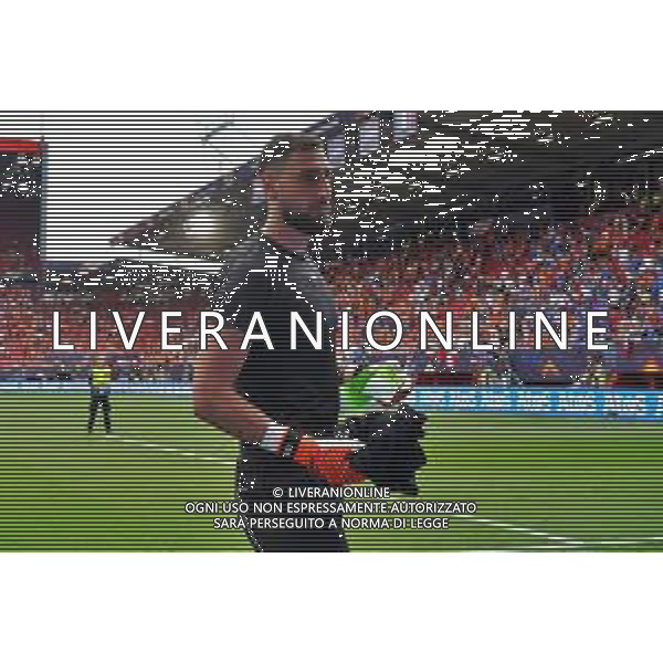 Gianluigi Donnarumma (Italy) during the UEFA Nations League 2022/23 match between Netherland and Italy at FC Twente Stadium on June 18, 2023 in Enschede, Netherland. Photo by Emmanuele Mastrodonato/ag. Aldo Liverani sas