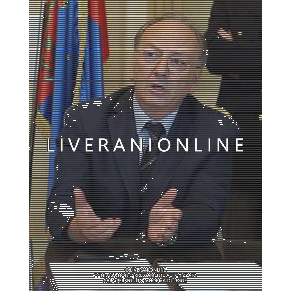 IMOLA 28 06 2023 COMUNE ACCORDO COMUNE, QUESTURA E PREFETTURA PER LA CONCESSIONE, DA PARTE DEL COMUNE, TRAMITE AREA BLU, DI UN ALLOGGIO PER IL PERSONALE DELLA POLIZIA DI STATO NELLA FOTO PREFETTO DI BOLOGNA PREFETTO ATTILIO VISCONTI ©SANNA/AGENZIA ALDO LIVERANI SAS