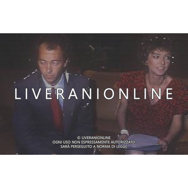 DIAP-RETROSPETTIVA ENRICA BONACCORTI NELLA FOTO ENRICA BONACCORTI CON PAULO ROBERTO FALCAO A ROMA NELL\'ANNO 1983 FOTO EDGARDO DELLA SCORCIOSA-AG ALDO LIVERANI SAS