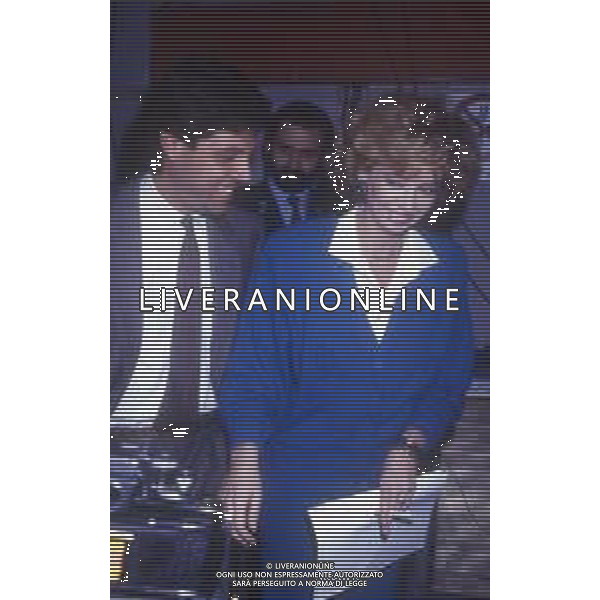 DIAP-RETROSPETTIVA ENRICA BONACCORTI ATTRICE E CONDUTTRICE TELEVISIVA NELLA FOTO ENRICA BONACCORTI CON ARNALDO DEL PèIAVE A ROMA NELL\'ANNO 1986 FOTO EDGARDO DELLA SCORCIOSA-AG ALDO LIVERANI SAS    