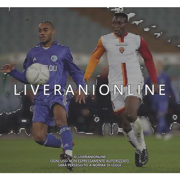 ROMA-STRASBURGO COPPA UEFA 24/11/2005 NELLA FOTO NONDA FOTO TERRUSO-AGENZIA ALDO LIVERANI